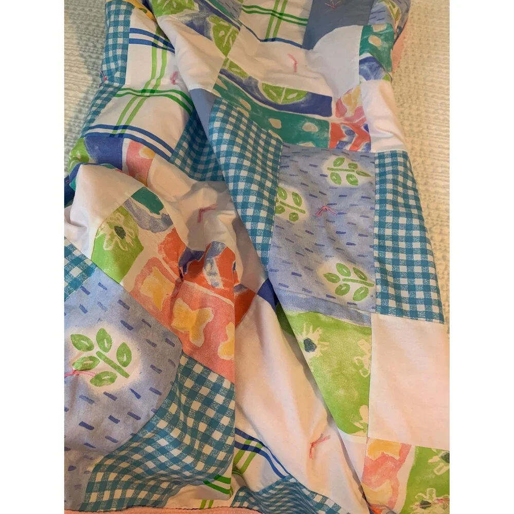 Handmade Crib Blanket Quilt